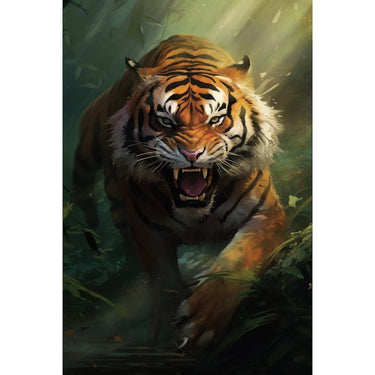 Tableau Moderne Tigre